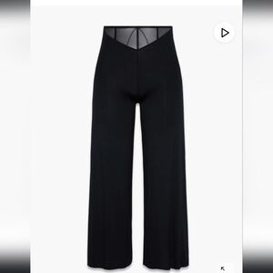 NWT Savage Fenty Aqua Hour Wide Leg Pijama Pants